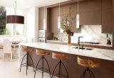 Kitchens Stunning Modern Kitchen With Brown Modern Kitchen Within in Modern Kitchen Island Lighting
